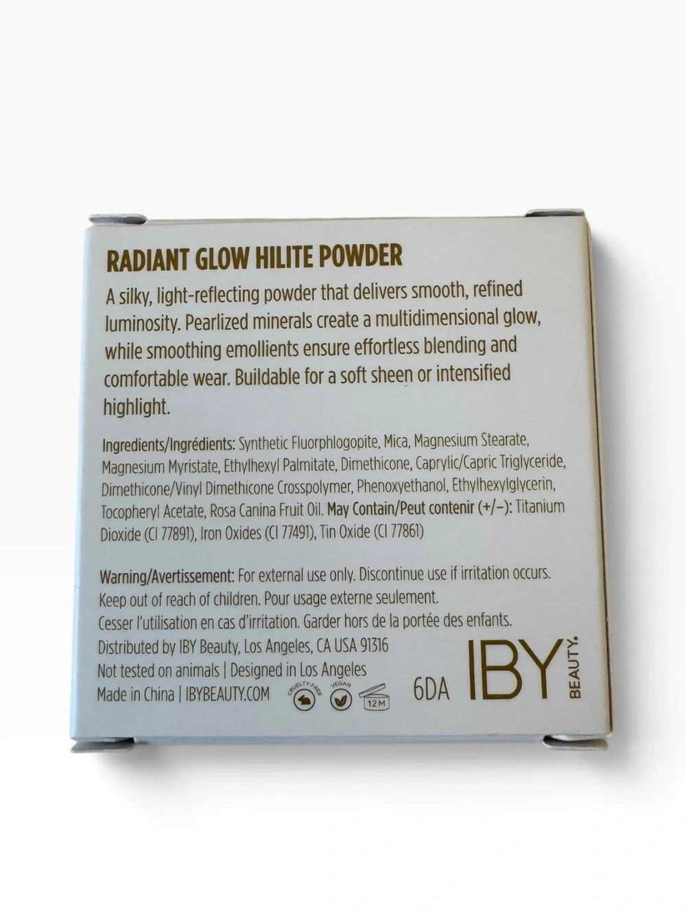 IBY Beauty Radiant Glow Hilite Powder- 24k Magic
